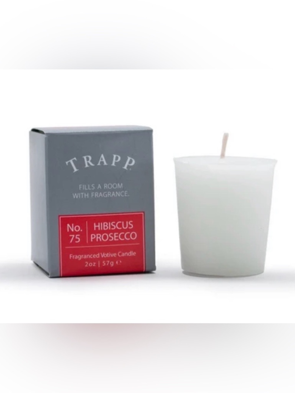 No. 75 Trapp Candles Hibiscus Prosecco - 2oz Votive Candle 3-Pack